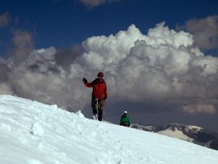 Ascent of peak Talgar